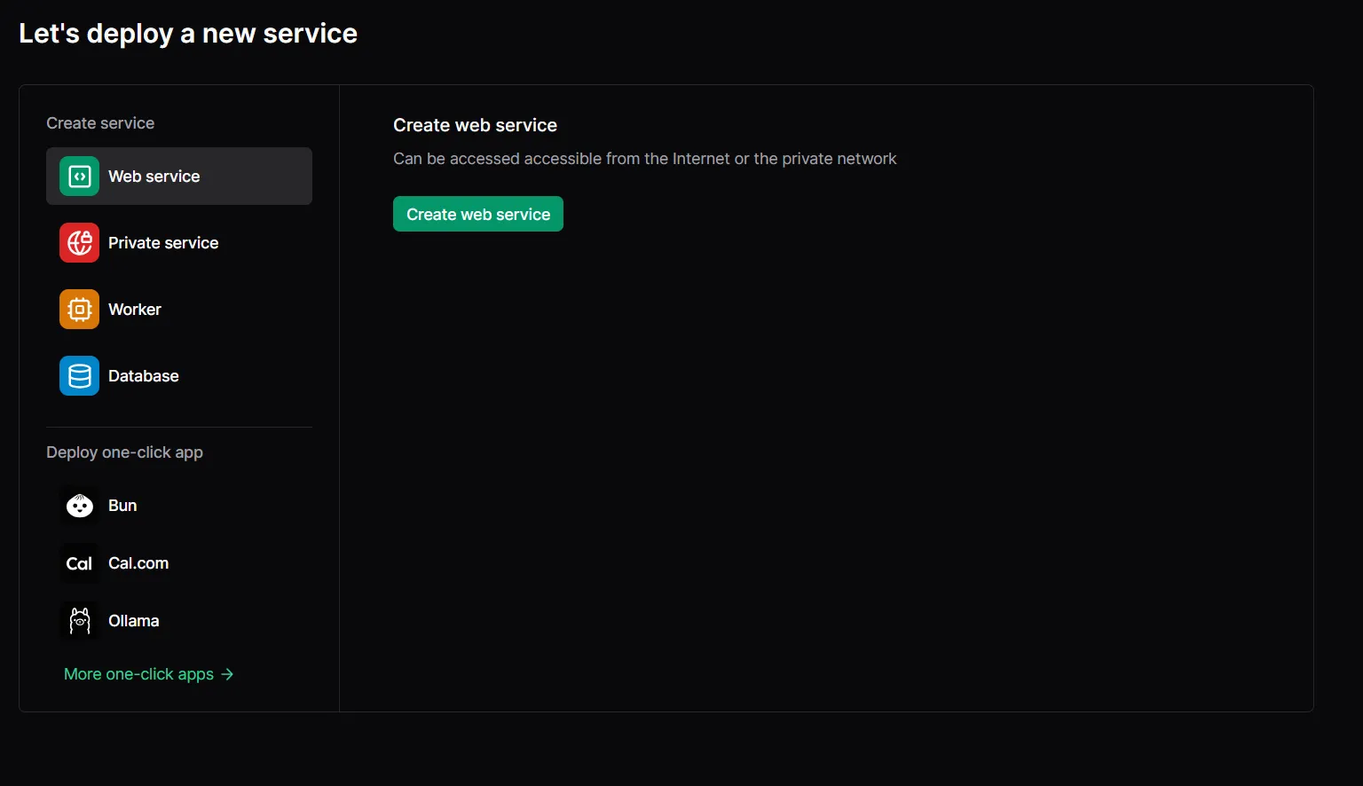 Web service