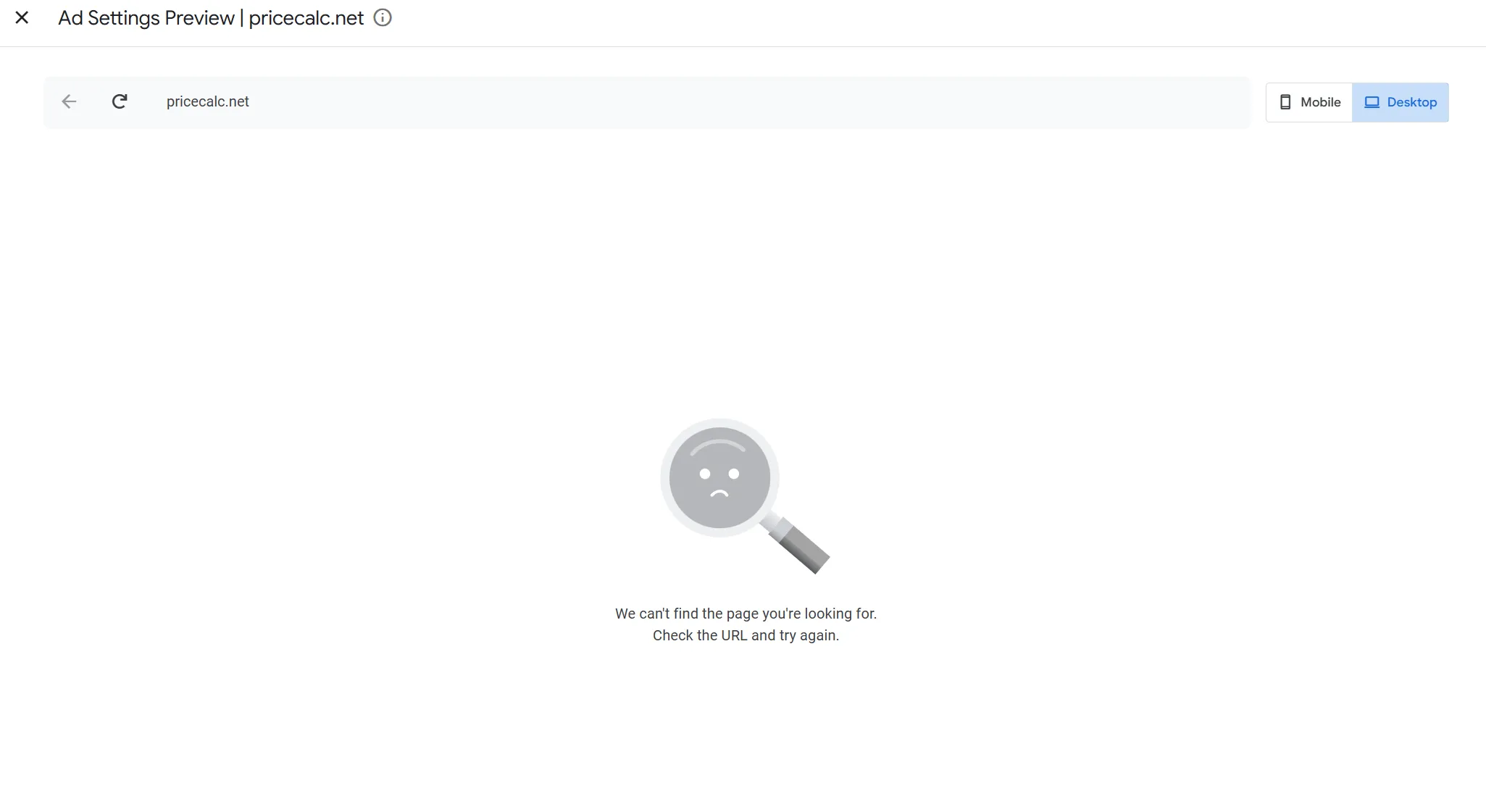can’t preview