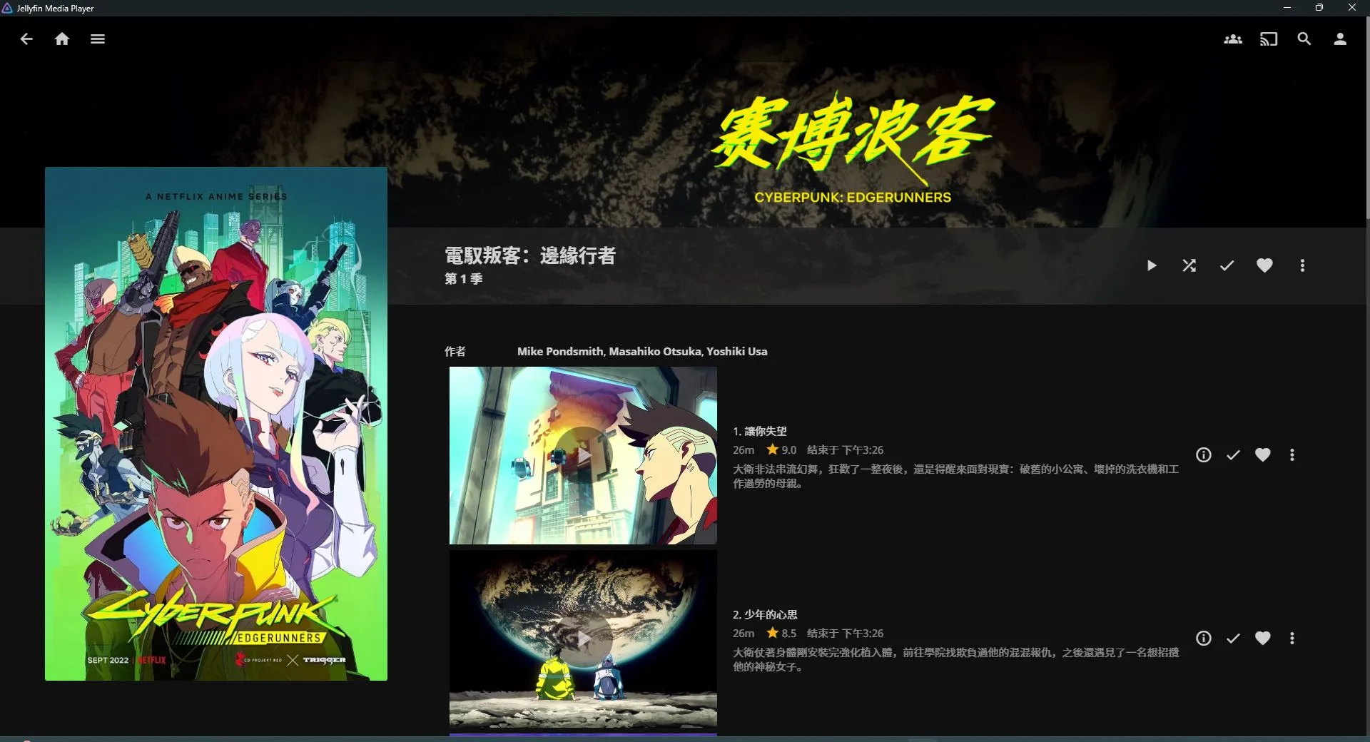 剧集详情
